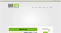 Desktop Screenshot of barvets.com